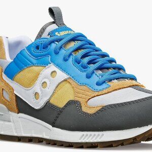 NEW Saucony Unisex-Adult Shadow 5000 Sneaker Navy/Carmel Sz 6.5m